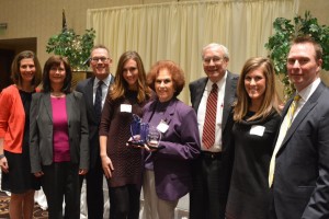 From Left to Right: Mitzi Meyer-Phelan, Julie Anwander, Tom Meyer, Meagan Anwander, Betty Meyer, Ted Meyer, Madison Meyer and Mike Meyer.