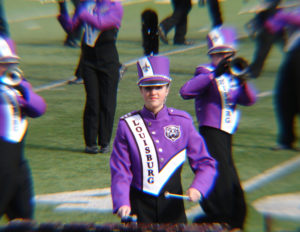 Louisburg marching band.